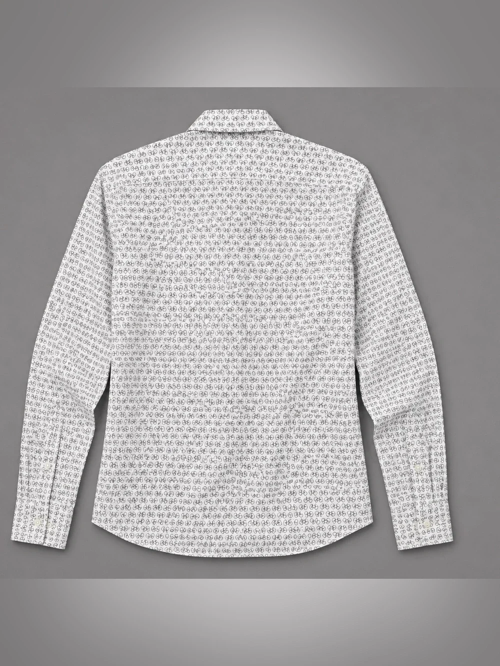 Banana Republic Tech Stretch Bicycle Print Button Down Shirt Men’s Large